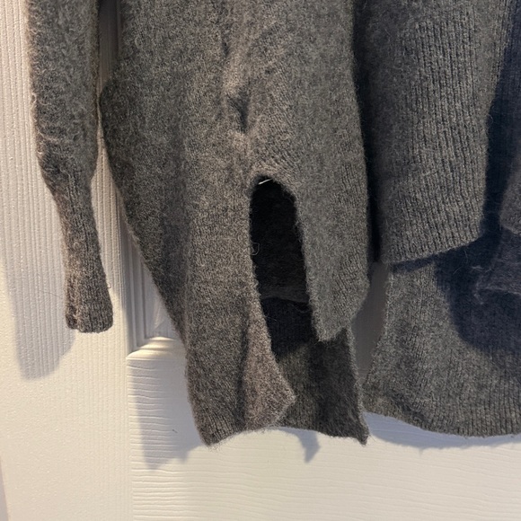 Madewell Charcoal Open-Front Cardigan - Picture 5 of 5